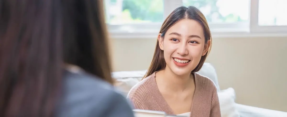 young woman having medical consultation